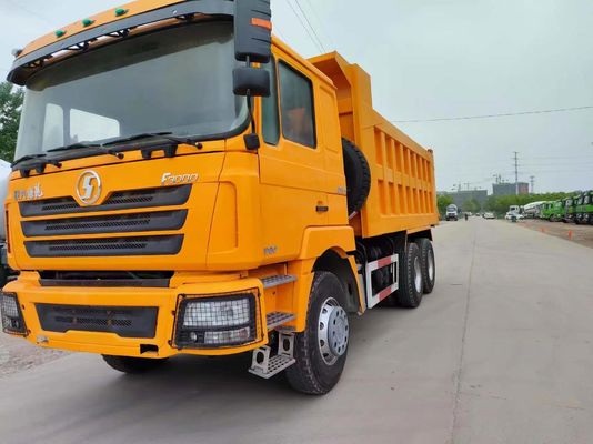 Shacman Orange F3000 Dump Truck con 10 ruote e 6-8L di capacità del motore