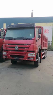 18 metri cubi di capacità utilizzato HOWO 6X4 Heavy Duty Dump Truck con trasmissione manuale