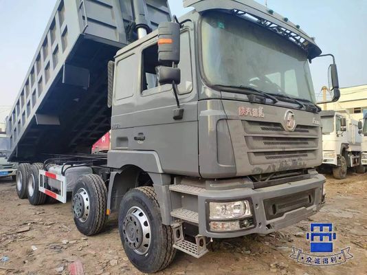 Certificato GCC Shacman F3000 8*4 Tipping Dump Truck con capacità motore da 6-8L in grigio