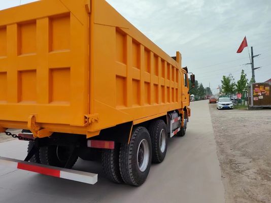 Shacman Orange F3000 Dump Truck con 10 ruote e 6-8L di capacità del motore