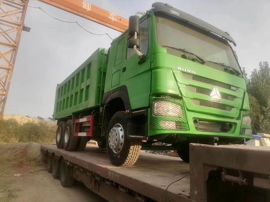 Servizio post-vendita 1 anno Sinotruk HOWO 6X4 camion da scarico per macchine da costruzione