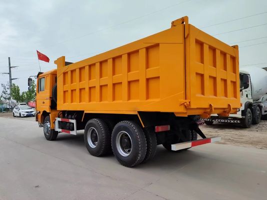 Shacman Orange F3000 Dump Truck con 10 ruote e 6-8L di capacità del motore