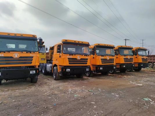 Potenza 351-450 hp Usato Shacman F30006X4 camion trattore per la testa di semirimorchio pesante