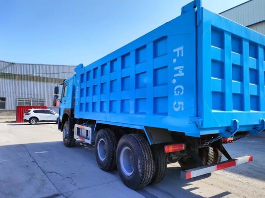375 CV Peony blu di seconda mano Sinotruck HOWO 6*4 Camionetto con Euro 3/4/5 Emissioni