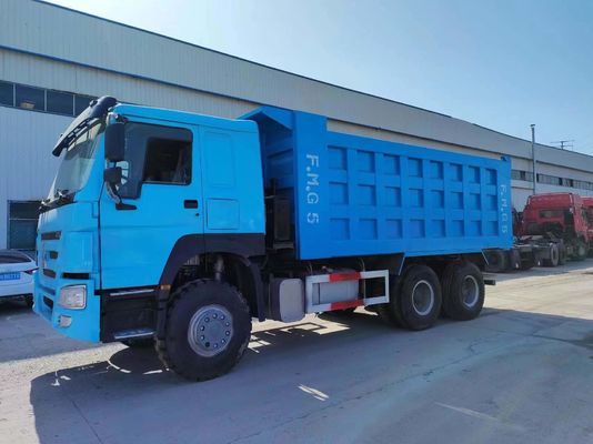 375 CV Peony blu di seconda mano Sinotruck HOWO 6*4 Camionetto con Euro 3/4/5 Emissioni