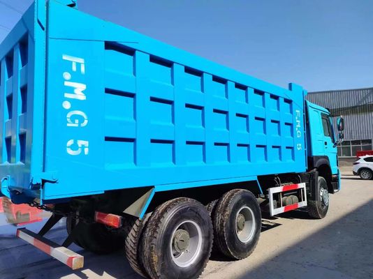 375 CV Peony blu di seconda mano Sinotruck HOWO 6*4 Camionetto con Euro 3/4/5 Emissioni