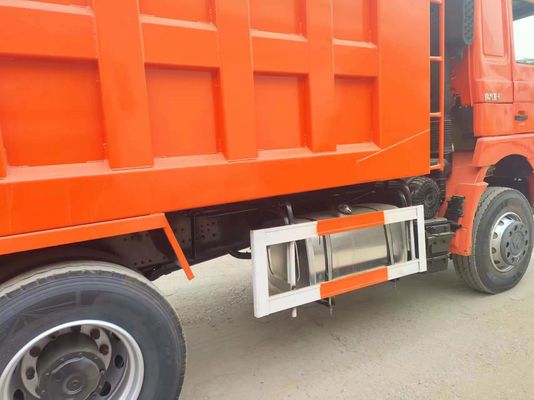 6*4 F3000 Trasmissione manuale Alta capacità di carico Red Shacman Dump Truck per carichi pesanti