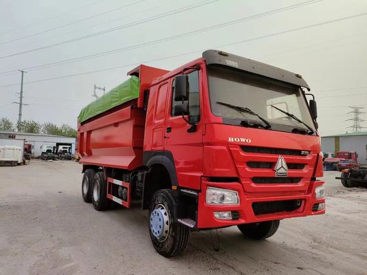 Certificato DOT HOWO 6*4 Camionetti a gomma 5 tonnellate 8 tonnellate 10 tonnellate Capacità per camionetti da costruzione