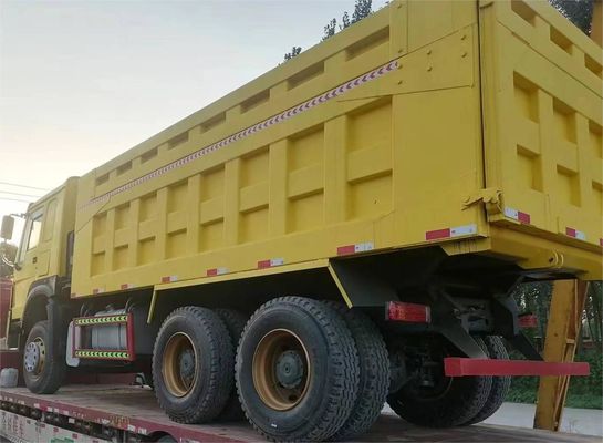 10 pneumatici Sinotruck HOWO 6*4 second-hand Dump Truck Front Lifting Style Emissioni Euro 3/4/5