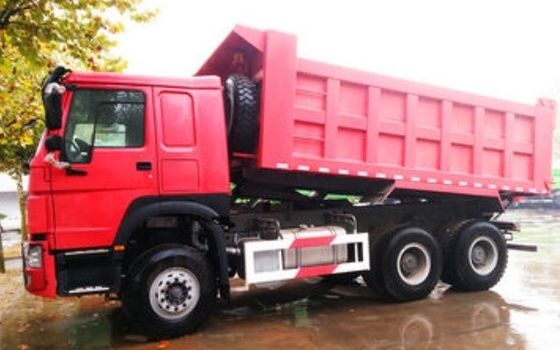 Trasmissione manuale Sinotruck HOWO 40 tonnellate 6X4 10 ruote camion di scarico per prestazioni