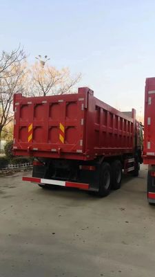 18 metri cubi di capacità utilizzato HOWO 6X4 Heavy Duty Dump Truck con trasmissione manuale