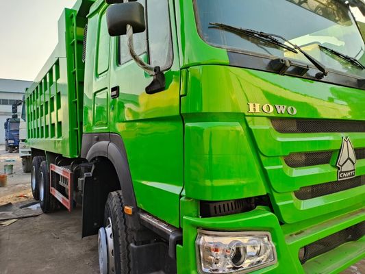 Servizio post-vendita garantito HOWO 375HP 6*4 Dump Truck con pneumatici senza tubo