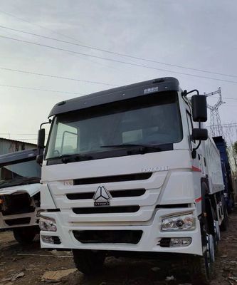 8×4 ruote motrici autocarro a cappello HOWO E7 autocarro a scarico con tipo di trasmissione manuale
