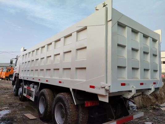 8×4 ruote motrici autocarro a cappello HOWO E7 autocarro a scarico con tipo di trasmissione manuale