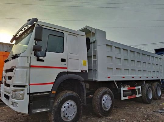 8×4 ruote motrici autocarro a cappello HOWO E7 autocarro a scarico con tipo di trasmissione manuale