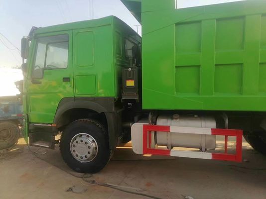 Trasmissione manuale Tipo 12.00r20 pneumatico di seconda mano Sinotruck HOWO 6*4 Dump Truck 10 pneumatici