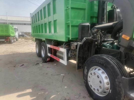 Trasmissione manuale Tipo 12.00r20 pneumatico di seconda mano Sinotruck HOWO 6*4 Dump Truck 10 pneumatici