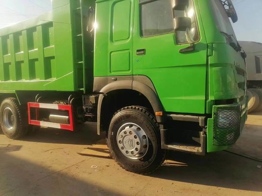 Trasmissione manuale Tipo 12.00r20 pneumatico di seconda mano Sinotruck HOWO 6*4 Dump Truck 10 pneumatici