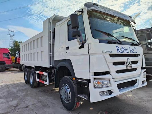 Autocarro a cassone di sollevamento anteriore certificato ECE di stile Howo 6*4 dell'autocarro con cassone ribaltabile 351-450hp