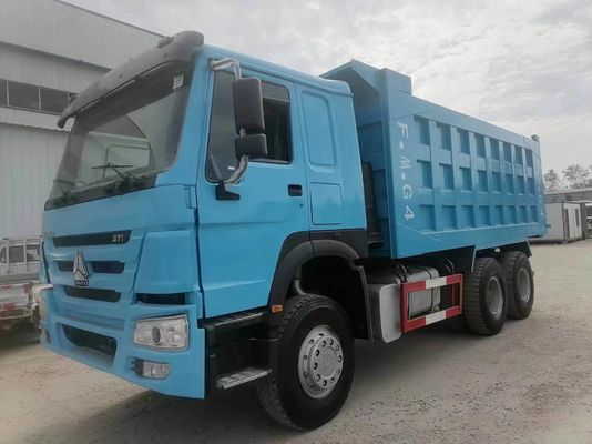 Sinotruck HOWO 6*4 Dump Truck Peacock Blu con pneumatici radiali