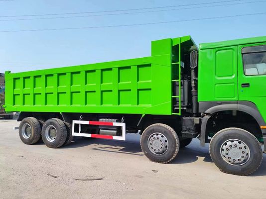 Sinotruck usato HOWO 6*4 Dump Truck Verde Grandi camion pesanti Capacità del motore 6-8L