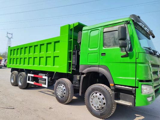 Sinotruck usato HOWO 6*4 Dump Truck Verde Grandi camion pesanti Capacità del motore 6-8L