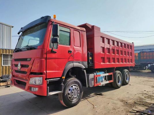 Sinotruck HOWO 6*4 Dump Truck in 371HP HC16 doppio asse posteriore stile di sollevamento anteriore