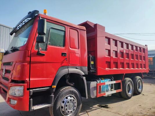 Sinotruck HOWO 6*4 Dump Truck in 371HP HC16 doppio asse posteriore stile di sollevamento anteriore