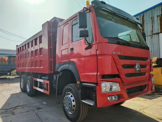 Sinotruck HOWO 6*4 Dump Truck in 371HP HC16 doppio asse posteriore stile di sollevamento anteriore