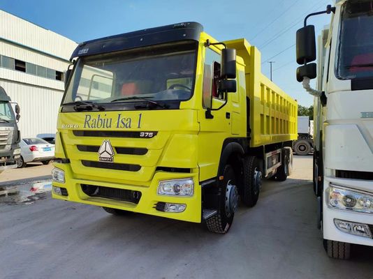 Giallo 351-450hp 6-8L Sinotruk HOWO Dump Truck Tipping Truck Heavy Duty Dumper Tipper Tractor Truck