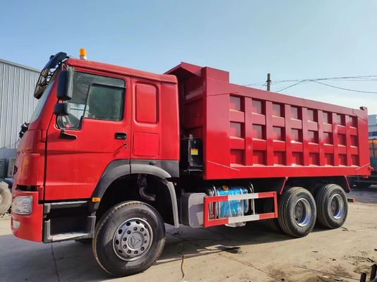 371HP Sinotruk HOWO 6*4 Dump Truck 10 pneumatici Tipper Truck adatto a vari terreni