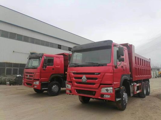 Sinotruk HOWO 6X4 Truck 371HP 10 ruote Used Dump Trucks con capacità motore 6-8L