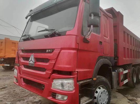 Sinotruk HOWO 6X4 Truck 371HP 10 ruote Used Dump Trucks con capacità motore 6-8L