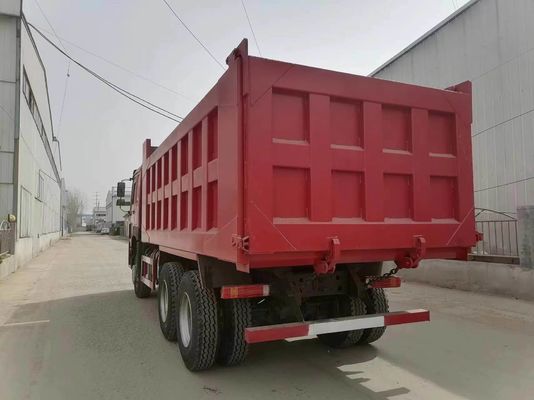 Sinotruk HOWO 6X4 Truck 371HP 10 ruote Used Dump Trucks con capacità motore 6-8L