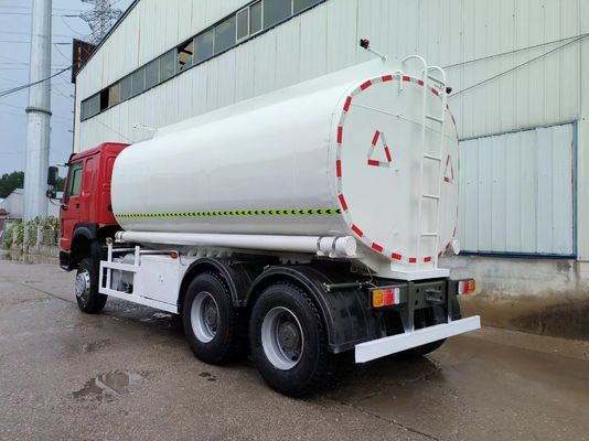 20000 litri 4 compartimenti HOWO 6X4 Fuel Tank Truck per lo stoccaggio del petrolio