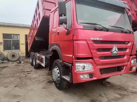 10-15 t Peso lordo del veicolo Trasmissione manuale Sinotruk HOWO 6*4 Camion spazzatura 371 HP 10 pneumatici