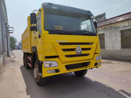 Disegno di pneumatici radiali Sinotruck HOWO 6*4 Camion spazzatura Camion usato Camion 10 pneumatici Camion ribaltatore