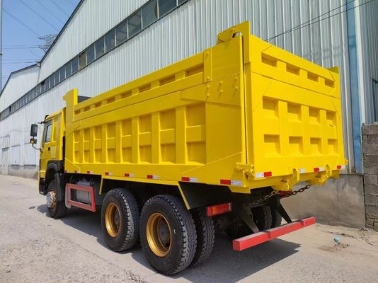 Disegno di pneumatici radiali Sinotruck HOWO 6*4 Camion spazzatura Camion usato Camion 10 pneumatici Camion ribaltatore