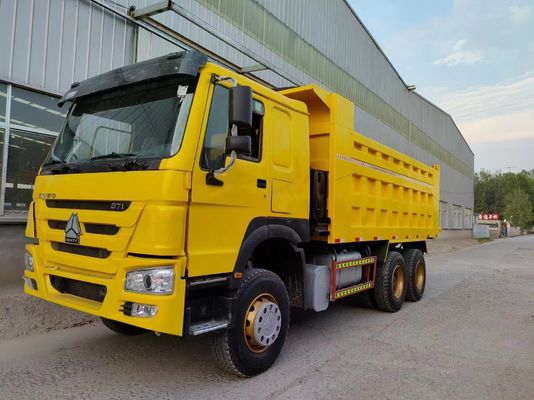 Disegno di pneumatici radiali Sinotruck HOWO 6*4 Camion spazzatura Camion usato Camion 10 pneumatici Camion ribaltatore