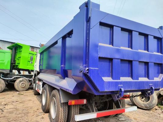 6X4 HOWO 400HP 12 ruote U-Basket Tipper Dumper Tipping Truck con capacità motore 6-8L