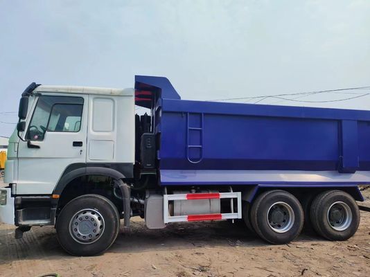 6X4 375 CV U-Share di seconda mano HOWO Dump Truck Motore Capacità 6-8L Potenza 351-450 CV