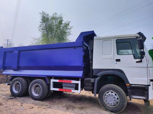 6X4 375 CV U-Share di seconda mano HOWO Dump Truck Motore Capacità 6-8L Potenza 351-450 CV