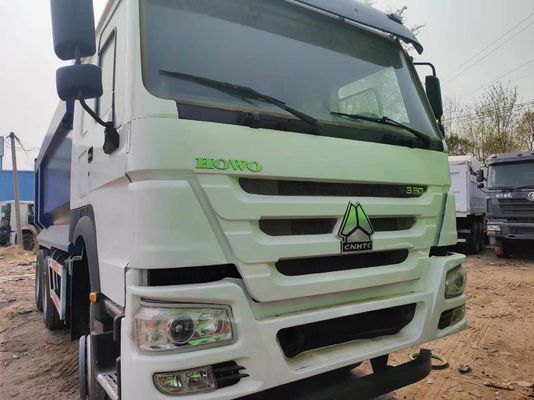 6X4 375 CV U-Share di seconda mano HOWO Dump Truck Motore Capacità 6-8L Potenza 351-450 CV