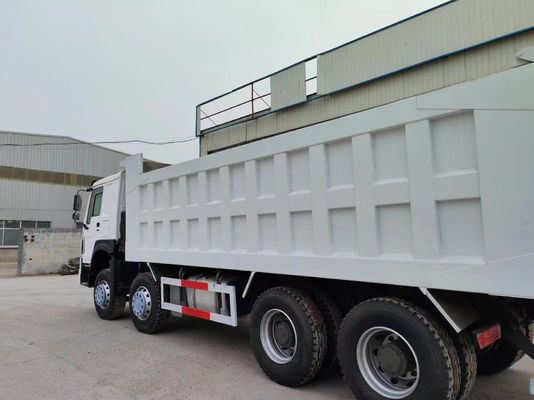 Disegno pneumatico radiale 375 CV Sinotruk 12 ruote HOWO 8*4 Dump Truck per il trasporto di bianchi