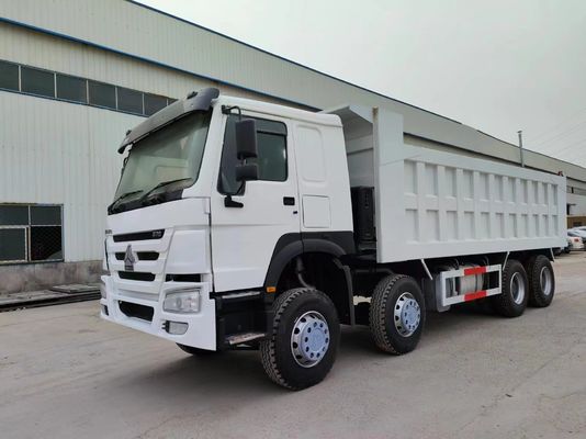 Disegno pneumatico radiale 375 CV Sinotruk 12 ruote HOWO 8*4 Dump Truck per il trasporto di bianchi