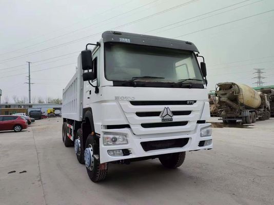 Disegno pneumatico radiale 375 CV Sinotruk 12 ruote HOWO 8*4 Dump Truck per il trasporto di bianchi
