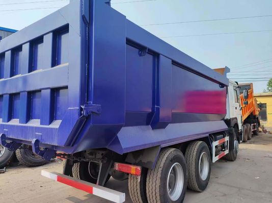 375 HP HOWO 6X4 Tippers Truck 25t Heavy Duty Dump Truck adatto per 8500*2496*3450 MM