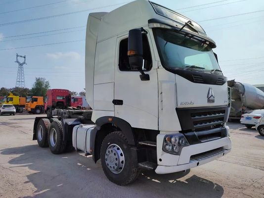 Trasmissione manuale Sinotruk Howoa7 Tractor Truck Head in buone condizioni di lavoro