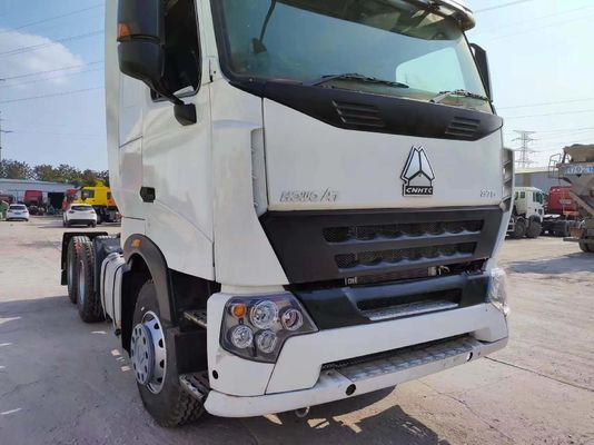 Trasmissione manuale Sinotruk Howoa7 Tractor Truck Head in buone condizioni di lavoro