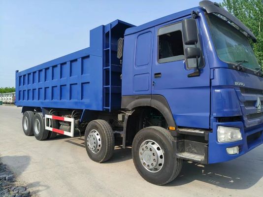 12 pneumatici autocarri 8X4 usato HOWO Dump Truck con certificazione GCC